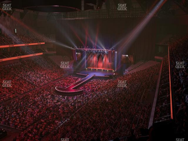 Dickies Arena - Section 212 Seat View