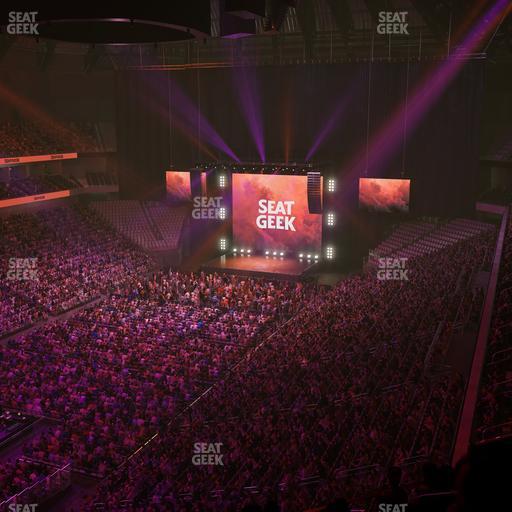 Dickies Arena - Section 212 Seat View