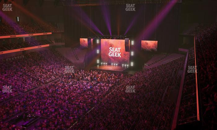 Dickies Arena - Section 212 Seat View