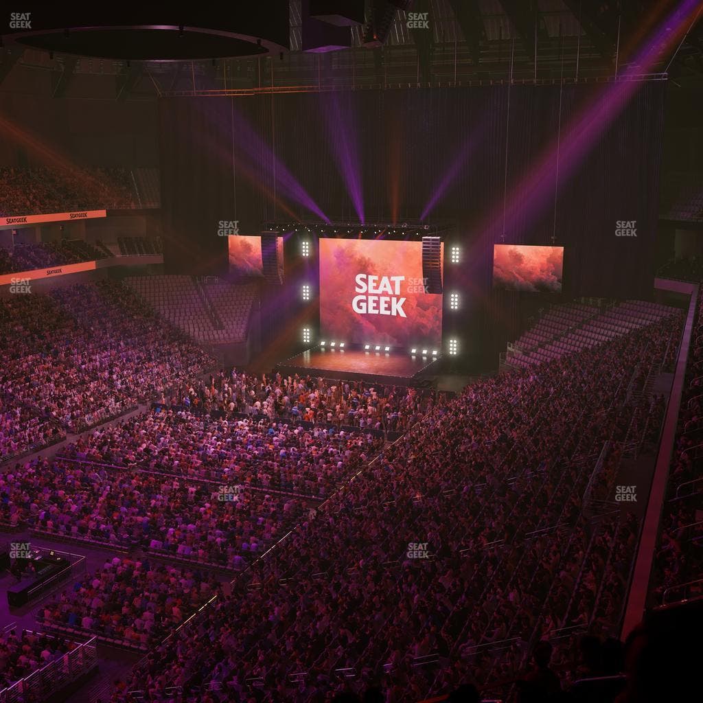 Dickies Arena - Section 212 Seat View