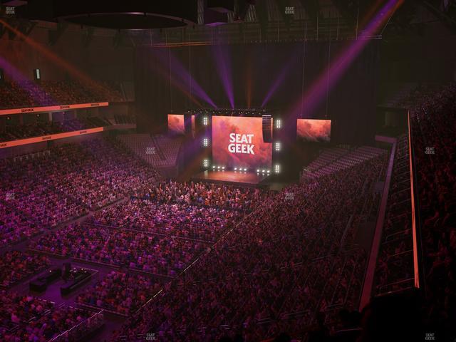 Dickies Arena - Section 212 Seat View