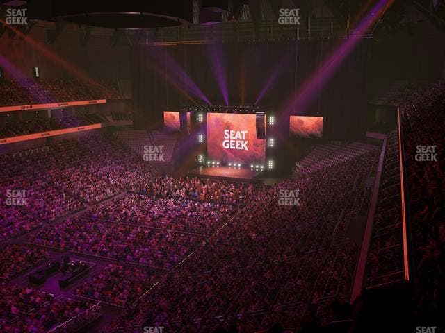 Dickies Arena - Section 212 Seat View