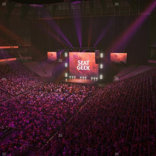 Dickies Arena - Section 212 Seat View