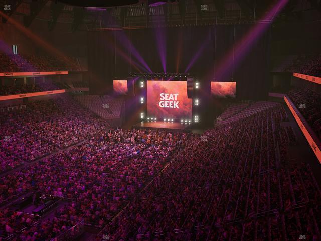 Dickies Arena - Section 212 Seat View