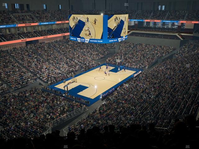 Dickies Arena - Section 212 Seat View Dickies Arena - Section 212 Seat View