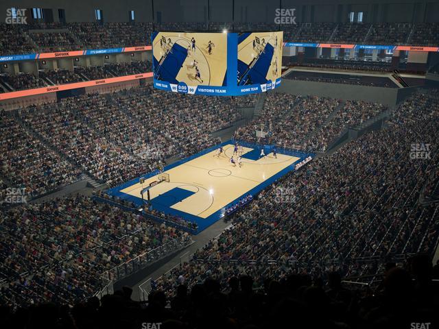 Dickies Arena - Section 212 Seat View