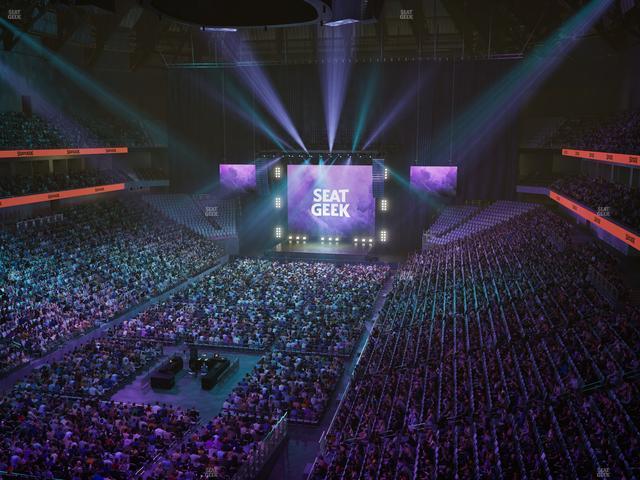 Dickies Arena - Section 213 Seat View