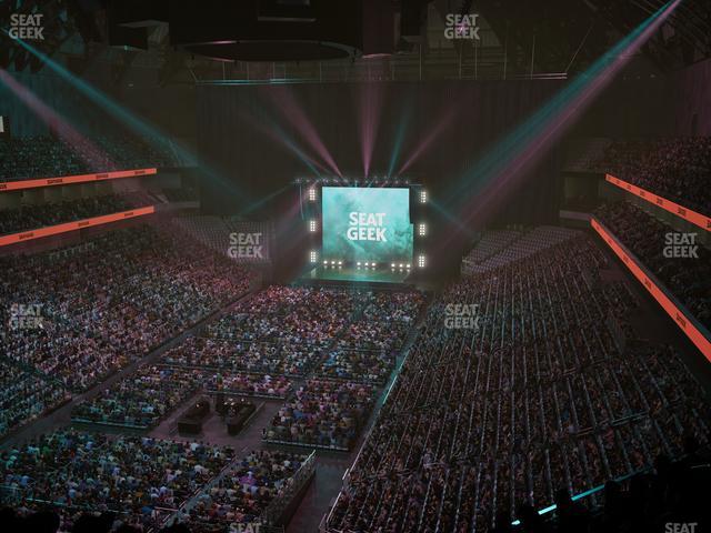 Dickies Arena - Section 213 Seat View