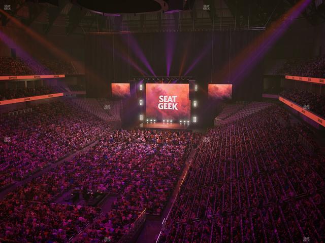 Dickies Arena - Section 213 Seat View