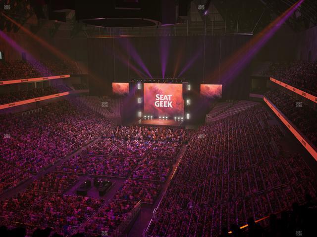 Dickies Arena - Section 213 Seat View