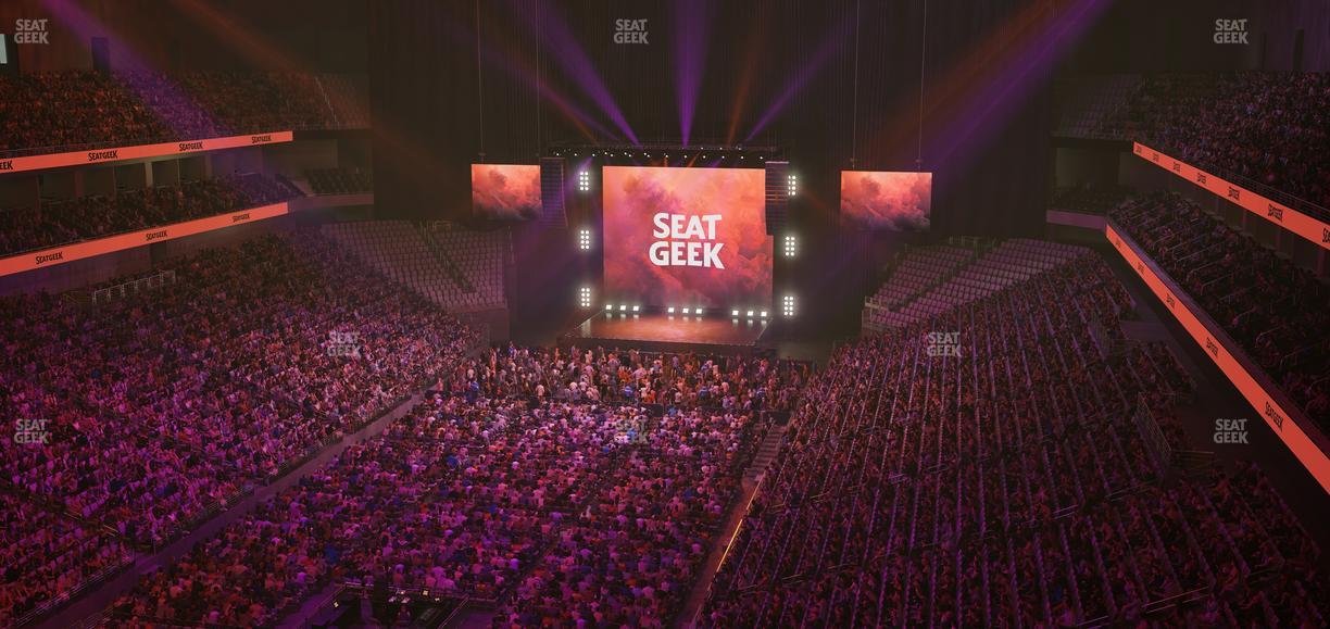 Dickies Arena - Section 213 Seat View