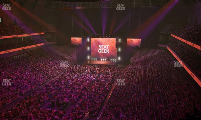 Dickies Arena - Section 213 Seat View