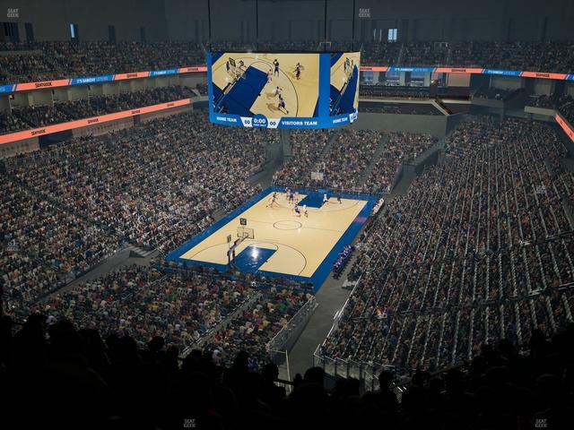 Dickies Arena - Section 213 Seat View Dickies Arena - Section 213 Seat View