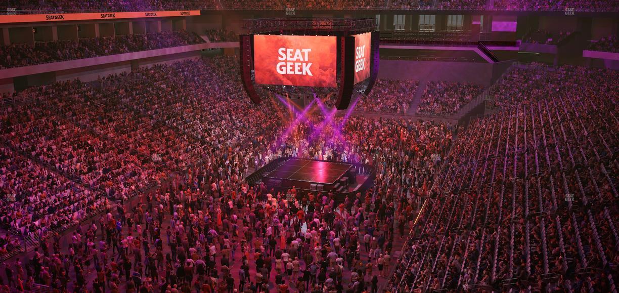 Dickies Arena - Section 213 Seat View
