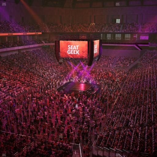 Dickies Arena - Section 213 Seat View