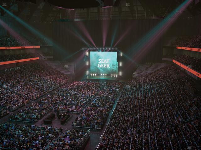 Dickies Arena - Section 213 Seat View