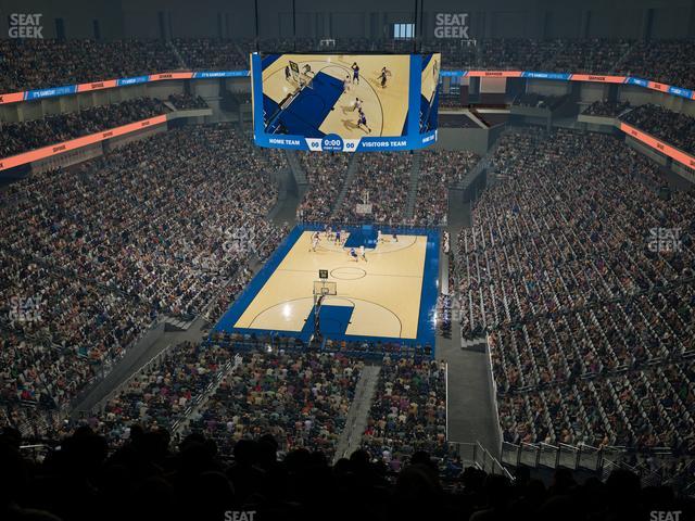 Dickies Arena - Section 214 Seat View