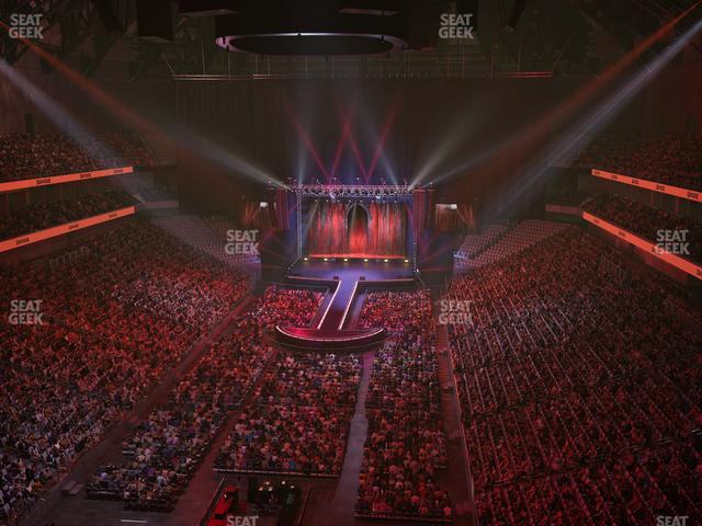 Dickies Arena - Section 214 Seat View