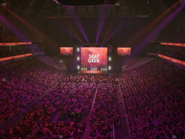 Dickies Arena - Section 214 Seat View