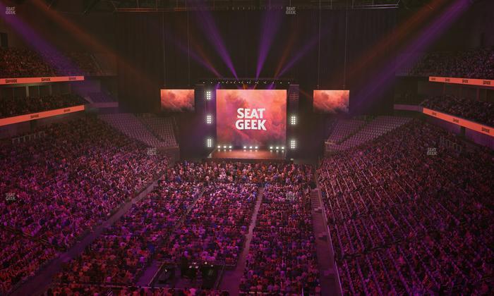 Dickies Arena - Section 214 Seat View