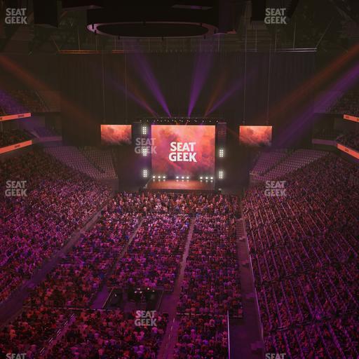 Dickies Arena - Section 214 Seat View