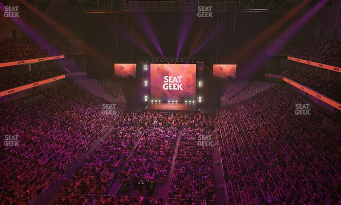 Dickies Arena - Section 214 Seat View