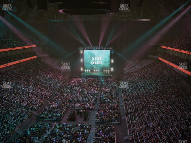 Dickies Arena - Section 214 Seat View