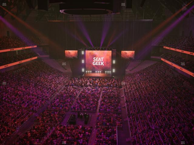 Dickies Arena - Section 214 Seat View