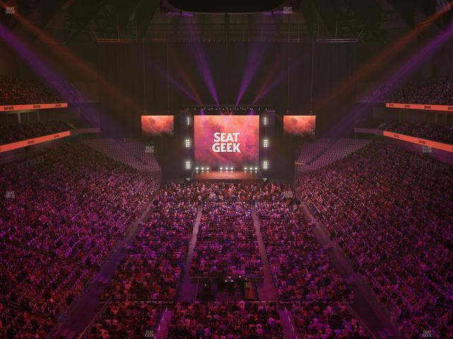 Dickies Arena - Section 215 Seat View