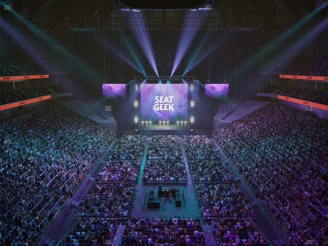 Dickies Arena - Section 215 Seat View