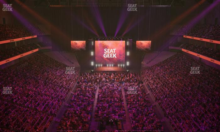 Dickies Arena - Section 215 Seat View