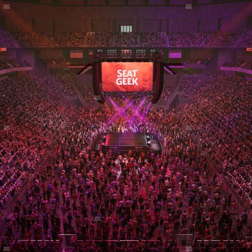 Dickies Arena - Section 215 Seat View
