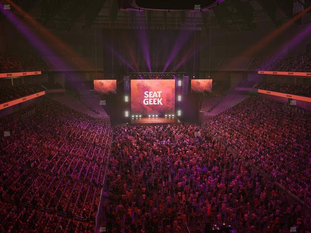 Dickies Arena - Section 216 Seat View