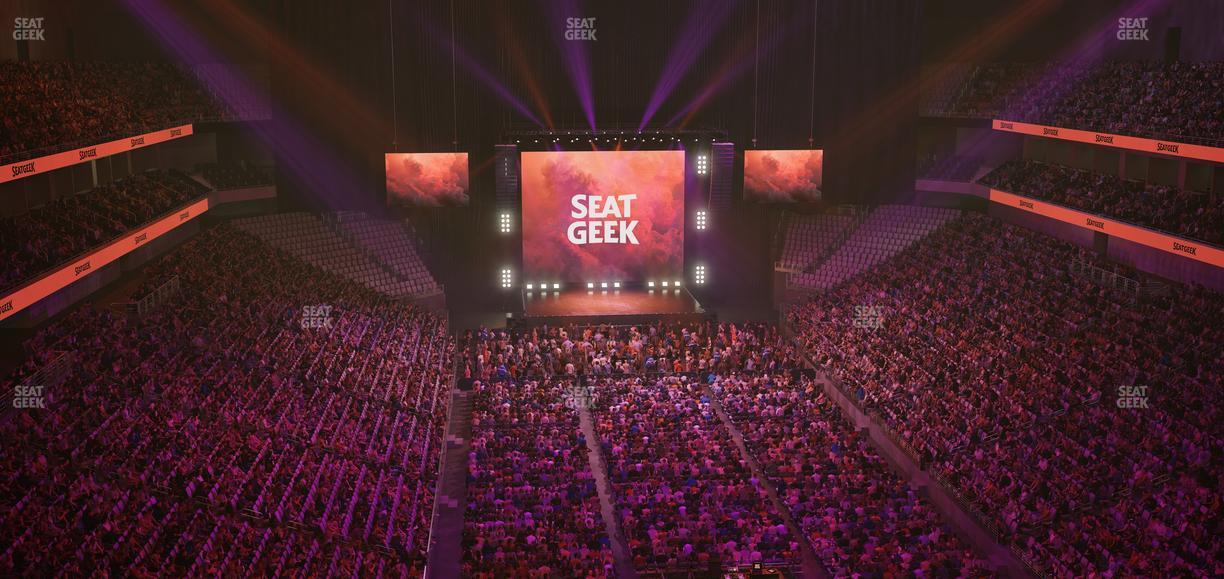 Dickies Arena - Section 216 Seat View