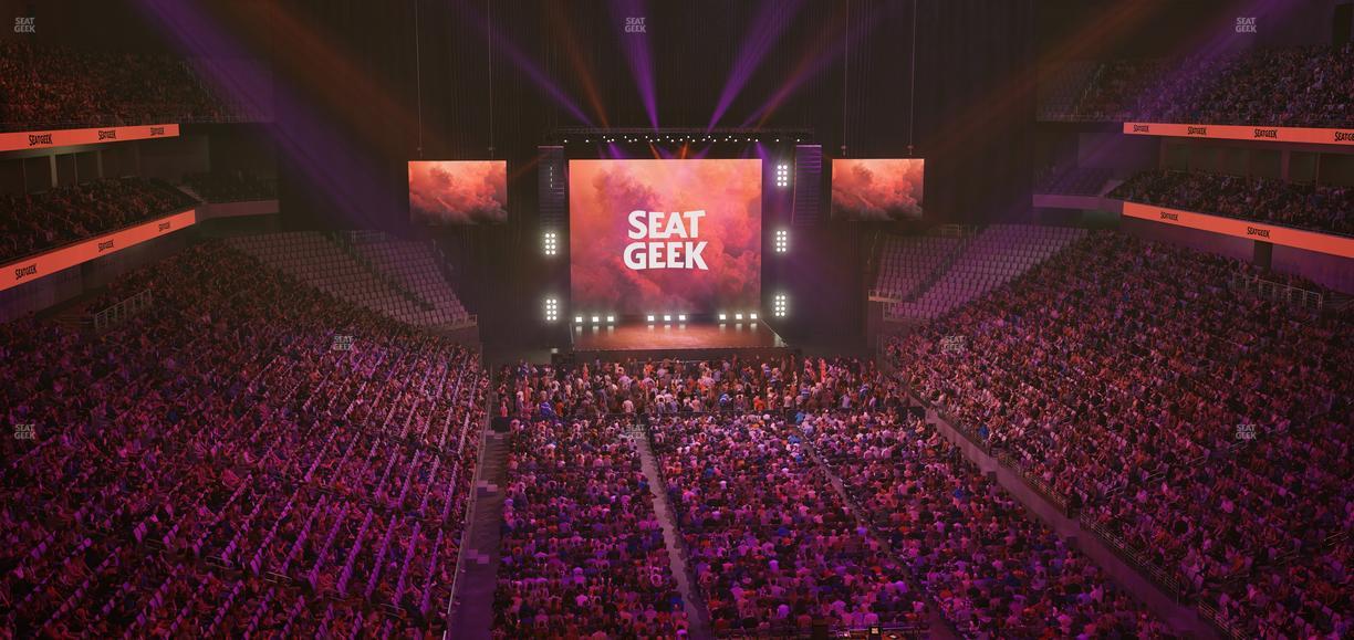 Dickies Arena - Section 216 Seat View