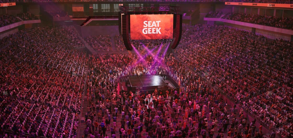 Dickies Arena - Section 216 Seat View