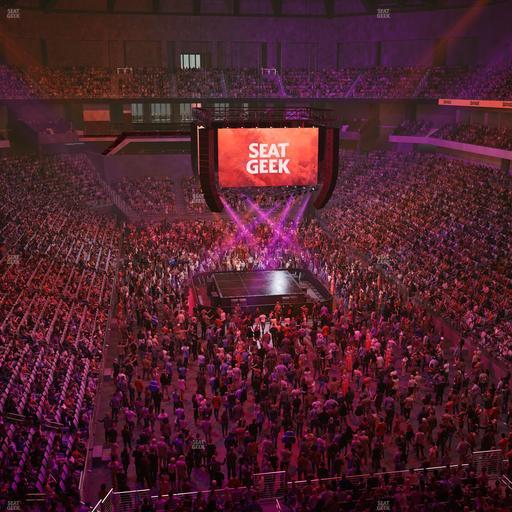 Dickies Arena - Section 216 Seat View
