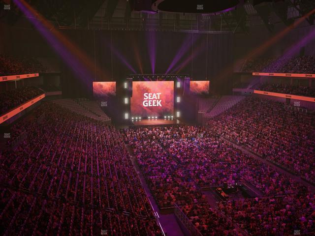 Dickies Arena - Section 217 Seat View