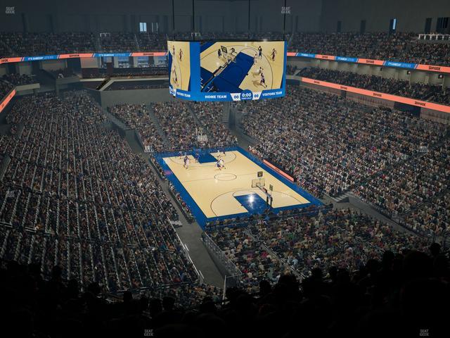 Dickies Arena - Section 217 Seat View Dickies Arena - Section 217 Seat View