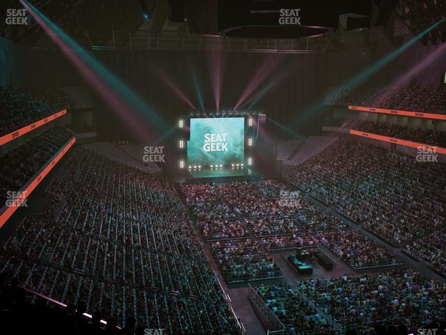 Dickies Arena - Section 217 Seat View