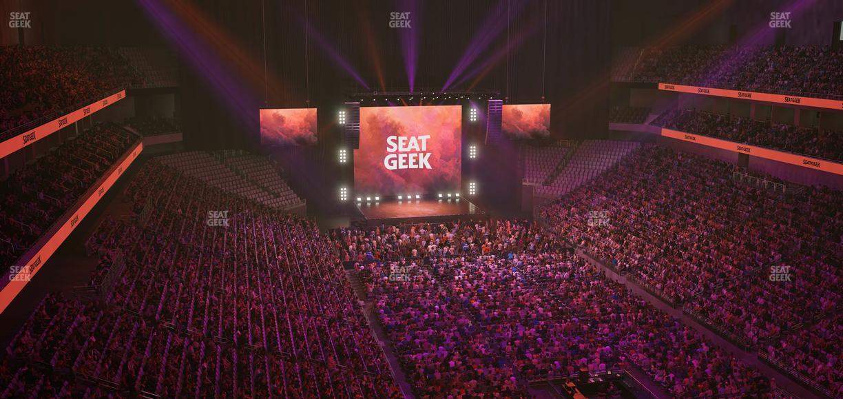 Dickies Arena - Section 217 Seat View