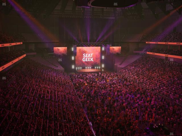 Dickies Arena - Section 217 Seat View