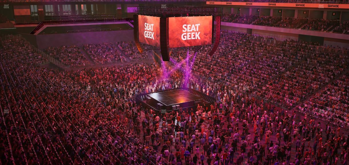 Dickies Arena - Section 218 Seat View