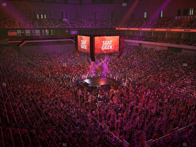 Dickies Arena - Section 218 Seat View