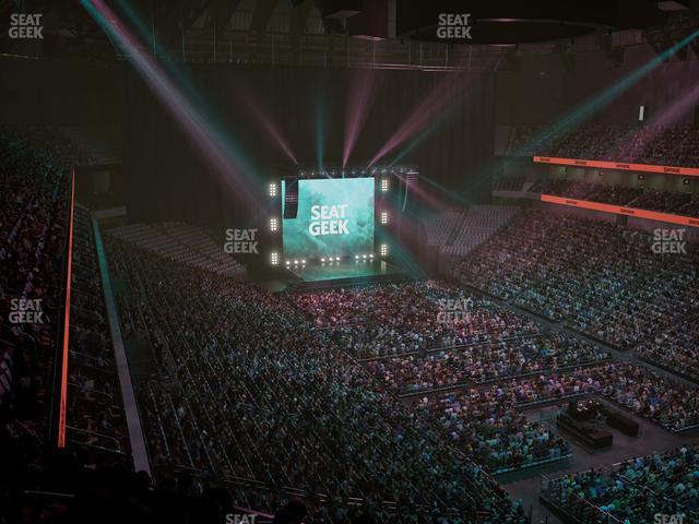 Dickies Arena - Section 218 Seat View