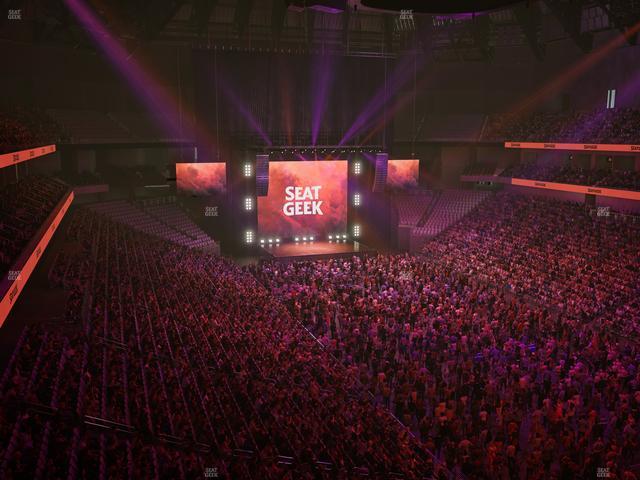Dickies Arena - Section 218 Seat View