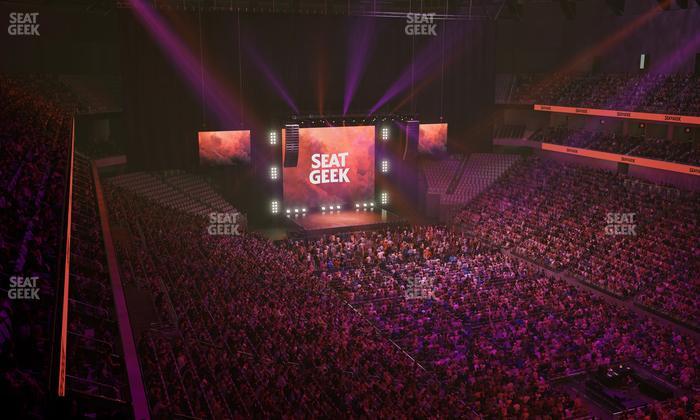 Dickies Arena - Section 218 Seat View