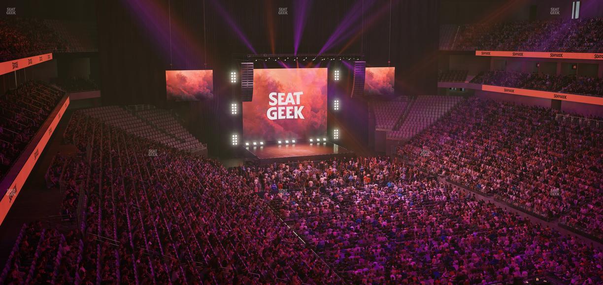 Dickies Arena - Section 218 Seat View