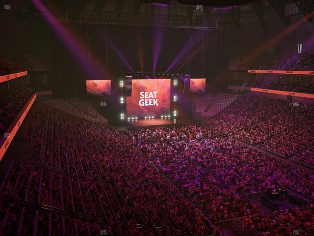 Dickies Arena - Section 218 Seat View