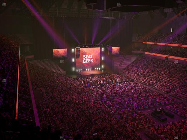 Dickies Arena - Section 218 Seat View